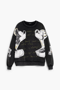 DESIGUAL SWEATER KISS MICKEY