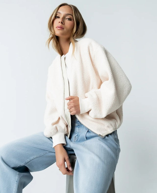 FATE JCKT SHERPA BOMBER