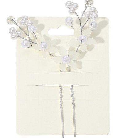 WONA HAIR CLIP BRANCH PEARL FLWR