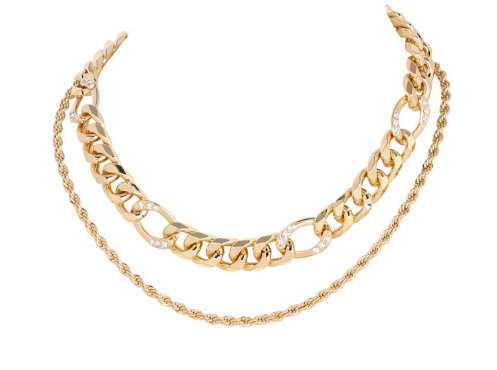 MERX DOUBLE LINK NECKLACE