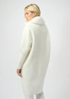 RIBKO SWEATER COAT PEARLS