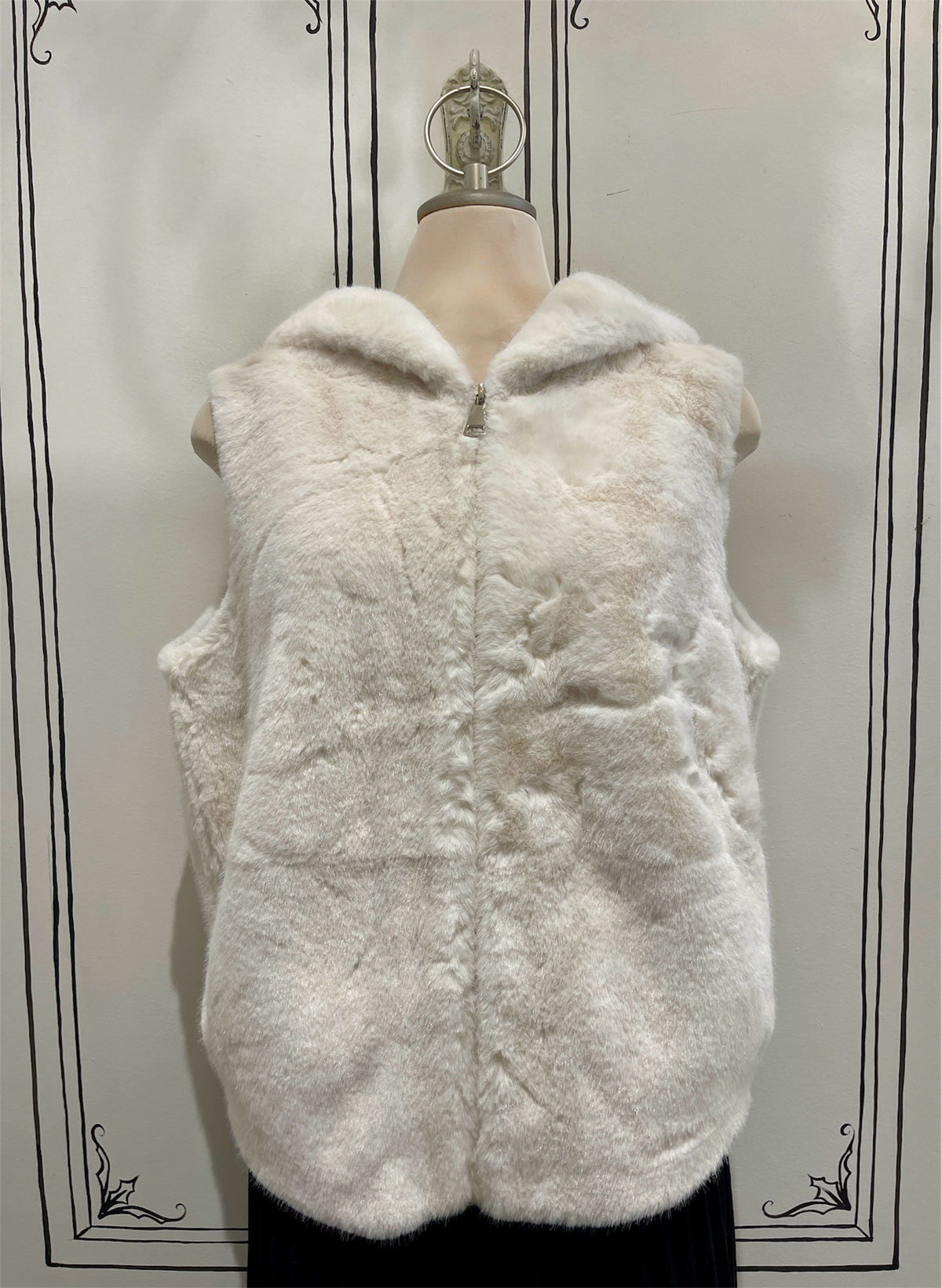 ROL VEST FAUX FUR