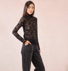 MOLLY LACE LONG SLV