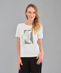 TRICOTTO TSHIRT BUTTERFLY
