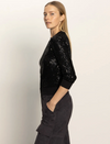 SANCTUARY RELAXED SPARKLE PULLOVER