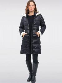 POINT ZERO LONG PLUSH PUFFER