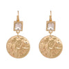 MERX HAMMERED CIRCLE EARRING