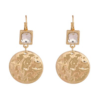 MERX HAMMERED CIRCLE EARRING