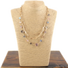 PP NECKLACE 3ROW GLS BD