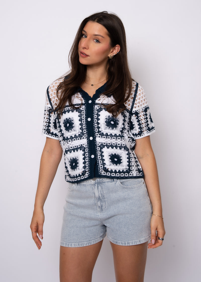 RD TOP KNIT SHORT SLEEVE LASA