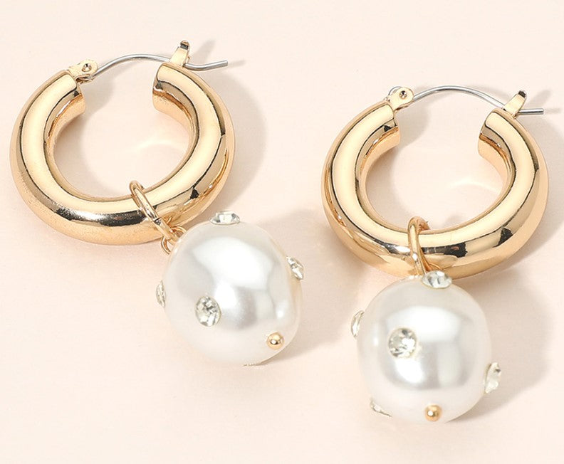 WONA EARR RHNSTN EMBPRL DRP HOOP