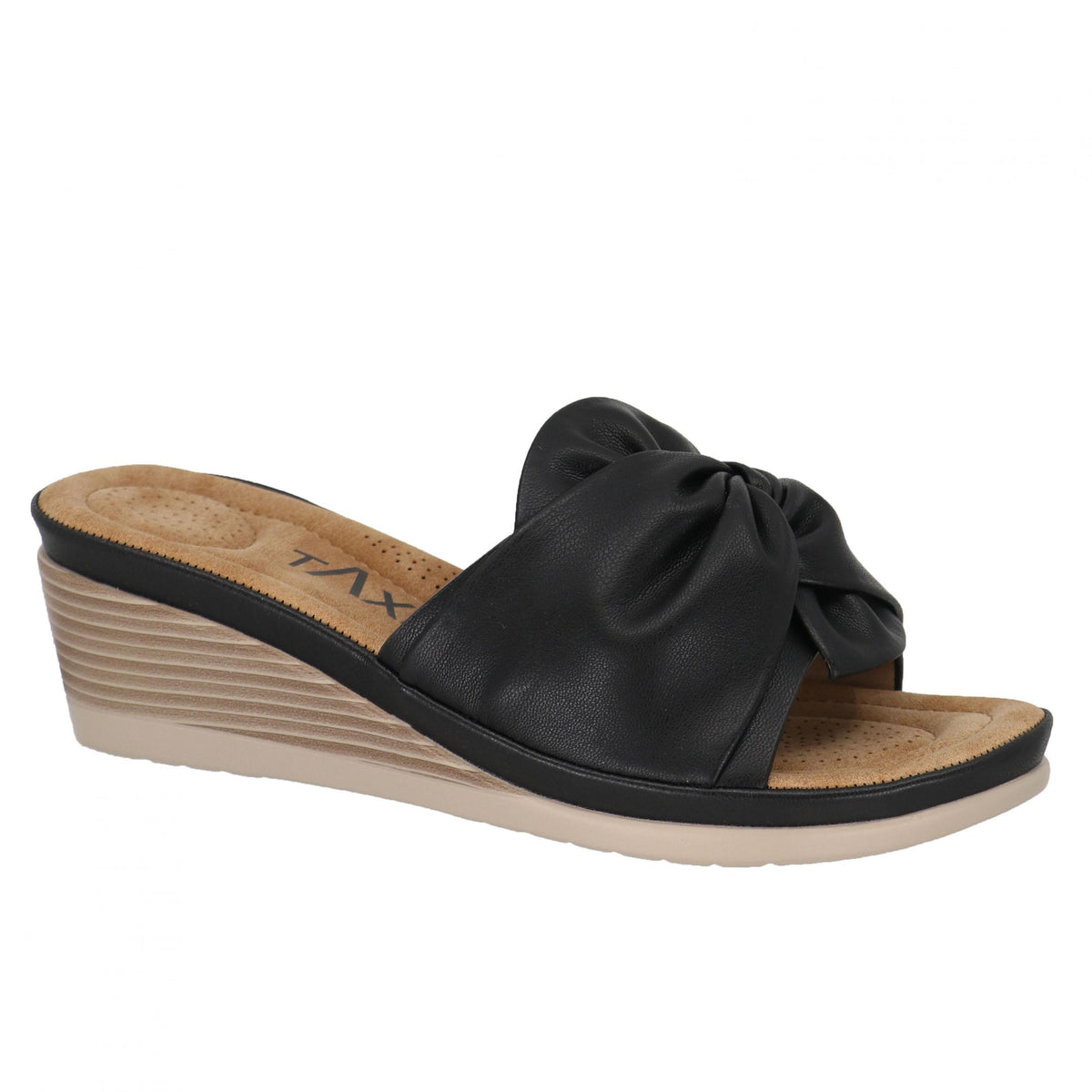 TAXI SANDAL WEDGE TWIST