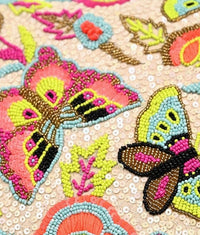 CROSSBODY KALEIDESCOPE BEADED BAG