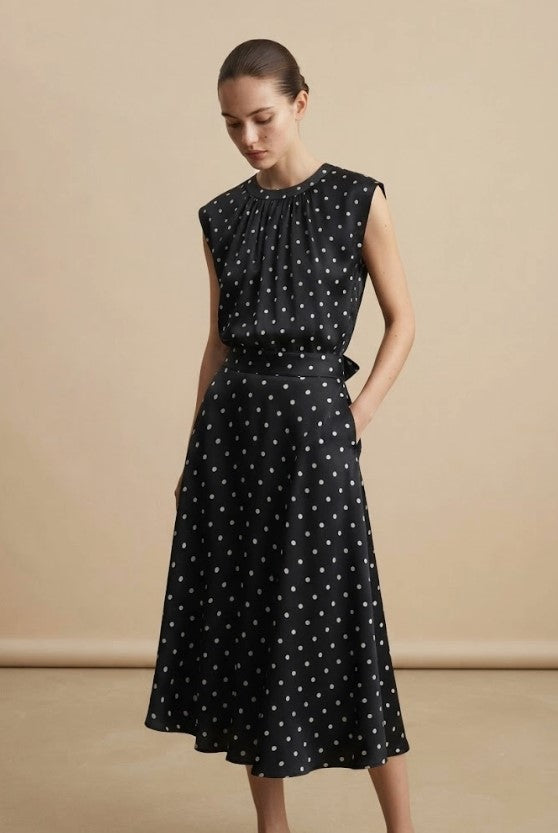 SHORT SLEEVE TIE BACK TOP