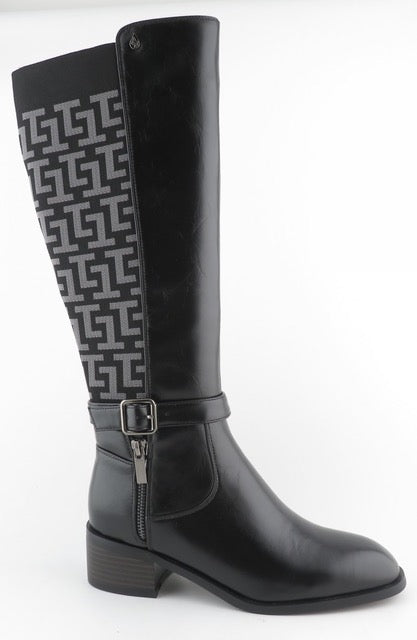 AQUAFLEX TALL MIX FABRIC DESIGN BOOT