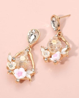 WONA EARR FLRL GEM EMBLSHD TRDRP