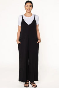 BAMBOO WIDE LEG JUMPSUIT