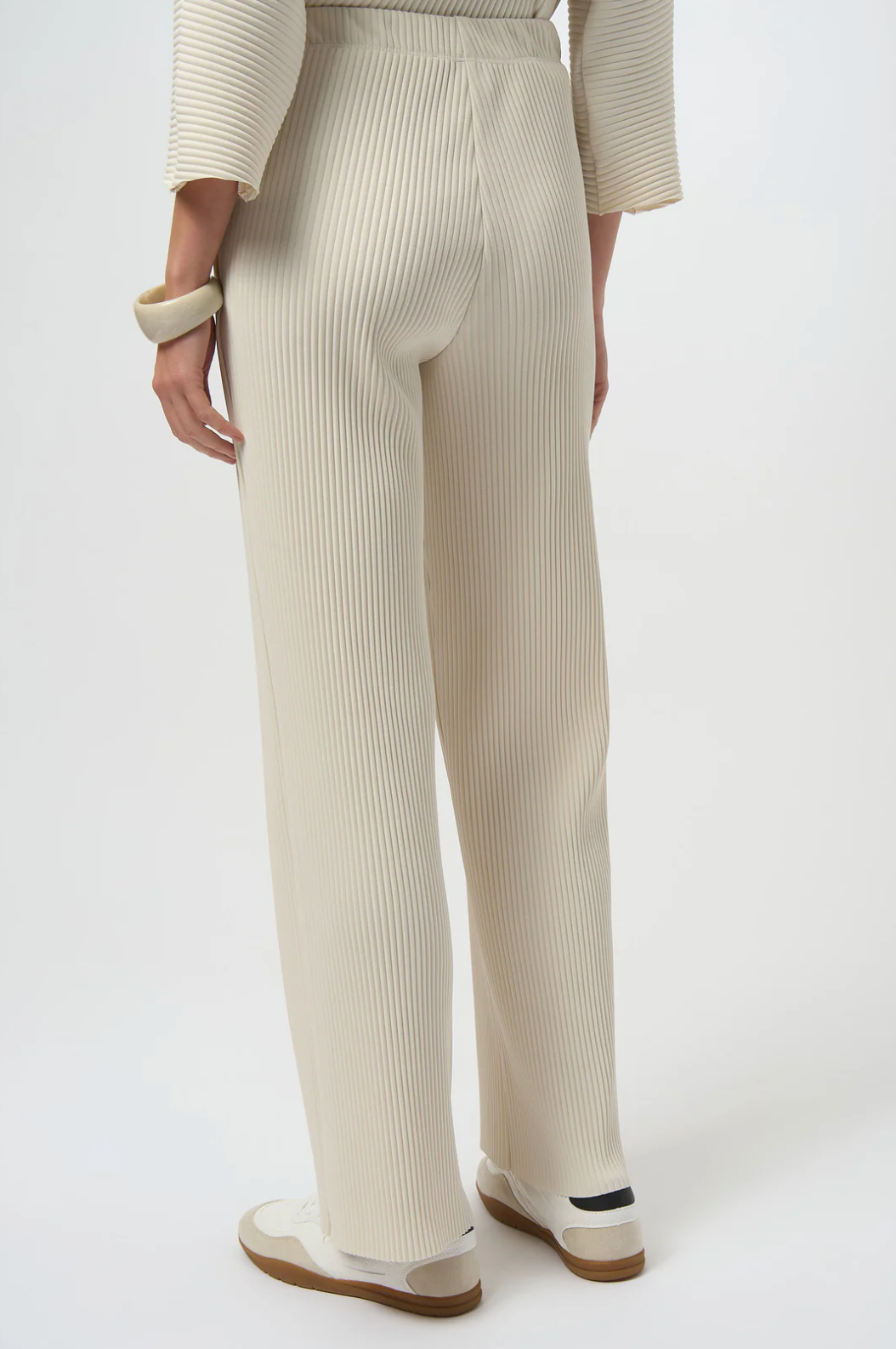 RIBKO PANTS PULL ON RIBBED