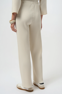 RIBKO PANTS PULL ON RIBBED