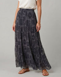 MAXI CRINKLE SKIRT