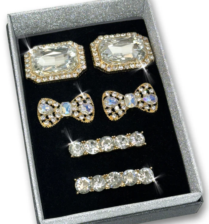 JACQUELINE KENT SHOE BLING SET