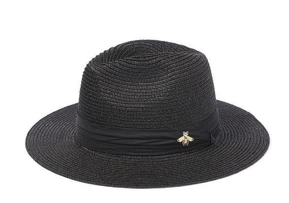 STRAW SUMMER BEE HAT