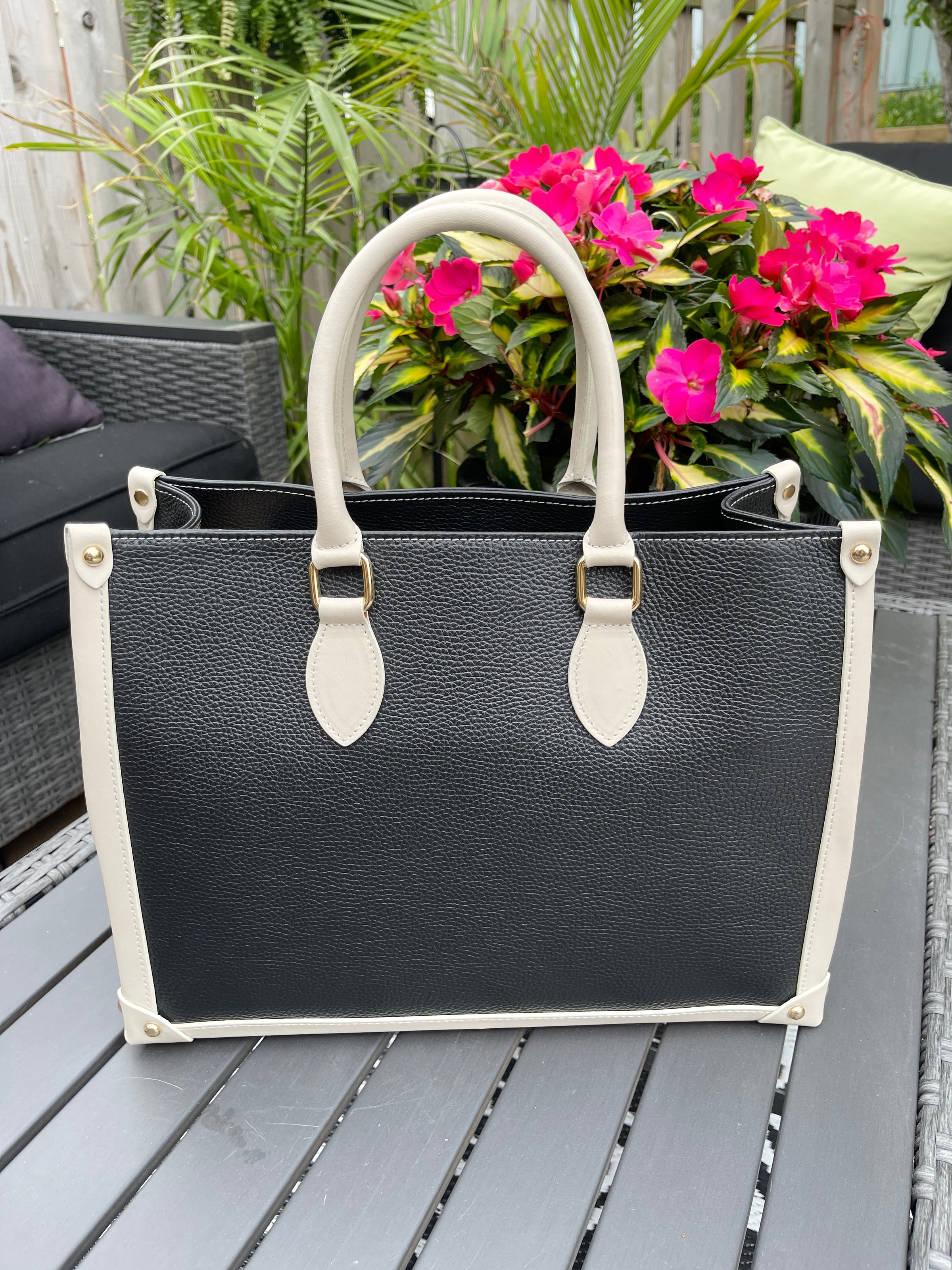 ITALIAN LEATHER RECTANGLE BAG