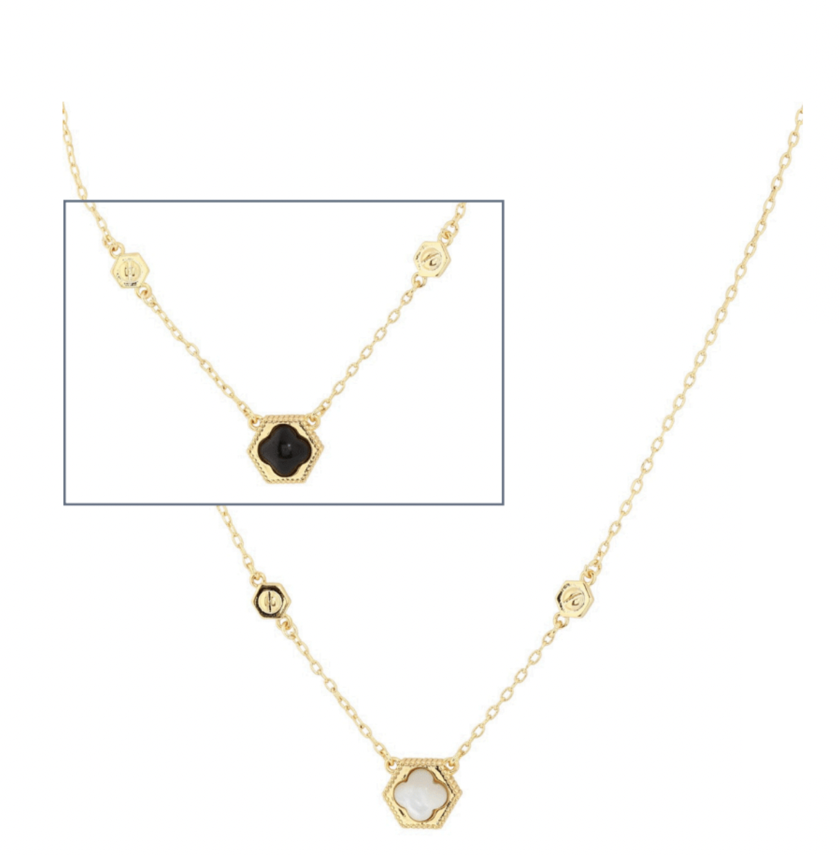 MERX NECKL 4 LEAF SOFISTICA CHARM
