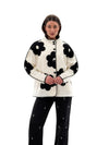 ORLY JACKET FLORAL KNIT