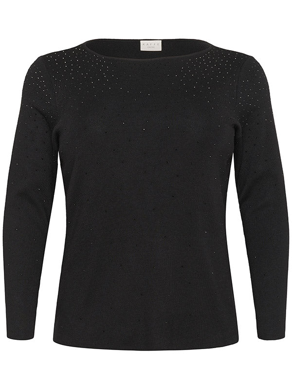KAFFE CURVE KCMINA KNIT PULLOVR