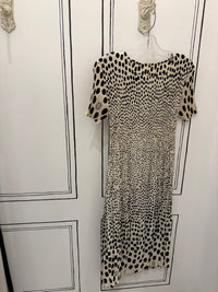 ROL FASHION PLEAT DRESS PRINT