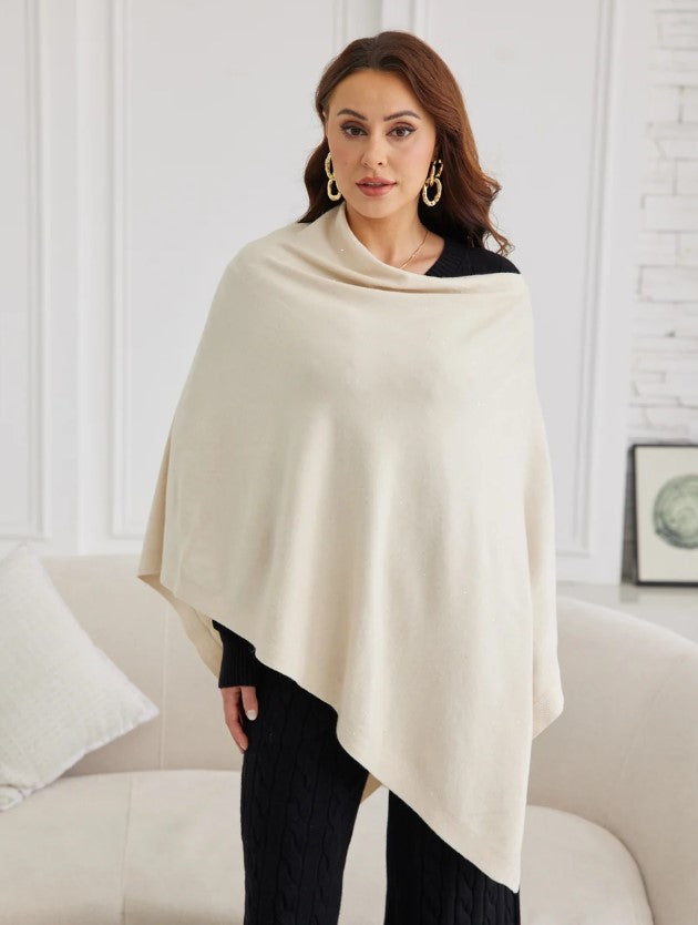ORANGE PONCHO BANFF CAPLET