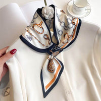 WON SCARF BIT PRINT W LOOP