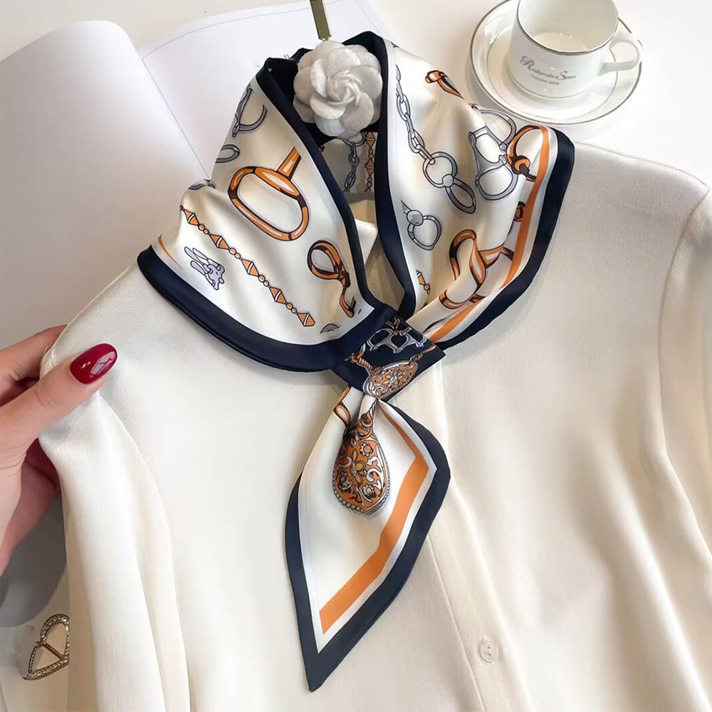 WON SCARF BIT PRINT W LOOP