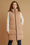 NIKKI VEST SUPER LIGHT QUILTED W/SIDE SNAPS