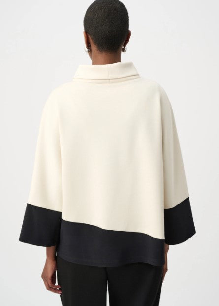 RIBKOFF TOP SCUBA JERSEY COLOR BLOCK