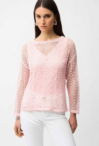 JOSEPH RIBKOFF LOOSE KNIT SWEATER