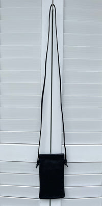 ITALIAN LEATHER CELL PHONE PURSE