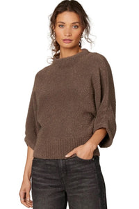 W&W 3/4 DOLMAN BLOUSON SWEATER