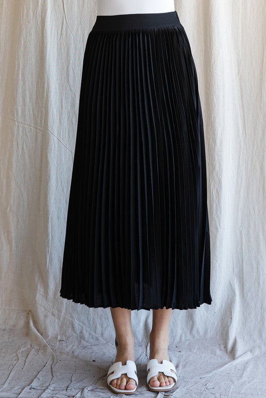 JOD SKIRT PLEATED MIDI