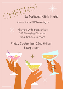 GIRLS NIGHT OUT TICKET