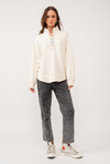 SWEATSHIRT With COLOURED GROMMETS