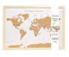 SPLASH MAP SM FRAMD CORK WORLD