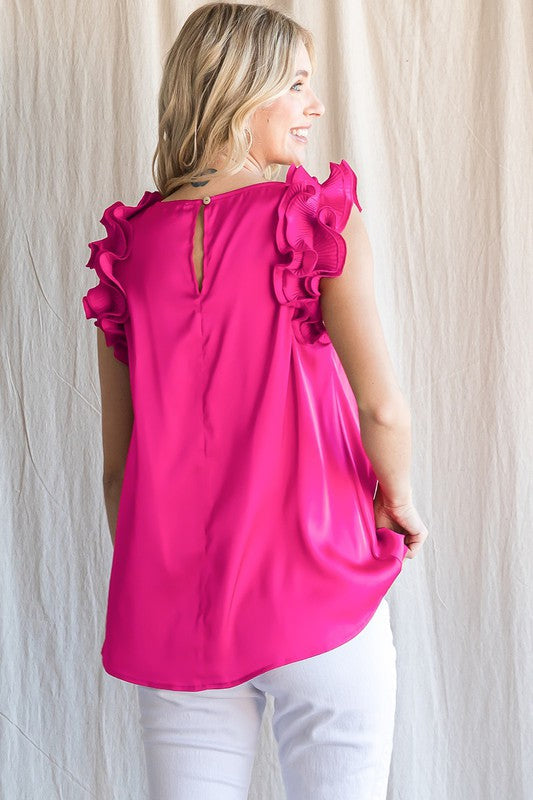 JODI TOP FRILL SHLDR