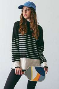 BLU TUNIC STRIPED