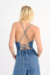 MOLLY JUMPSUIT LACE UP